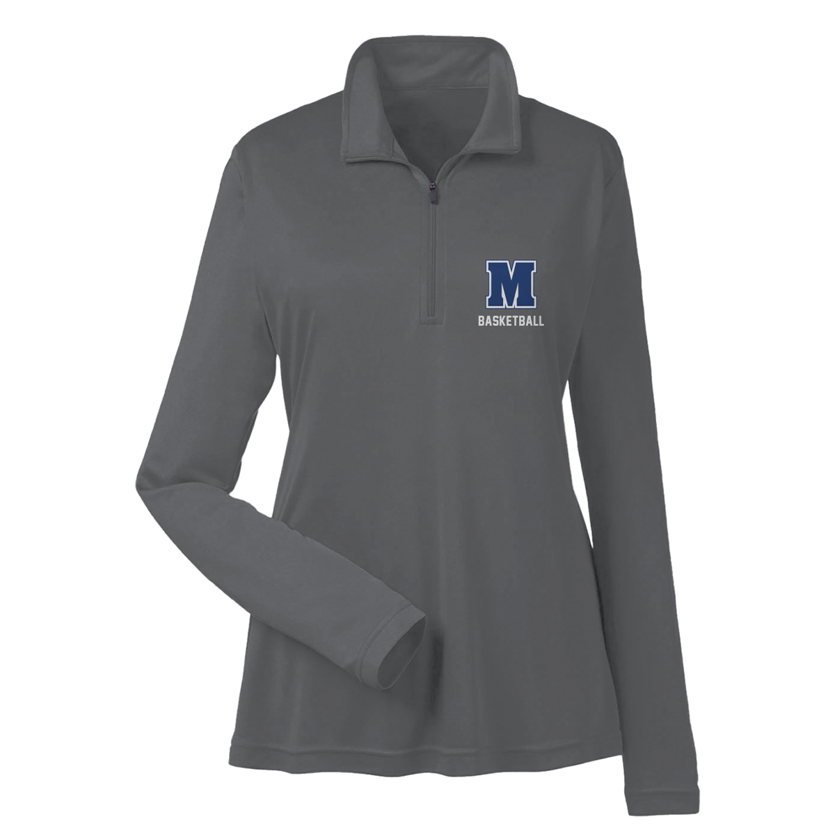 Women's Maclay Basketball Team 365 Zone Performance Quarter-Zip