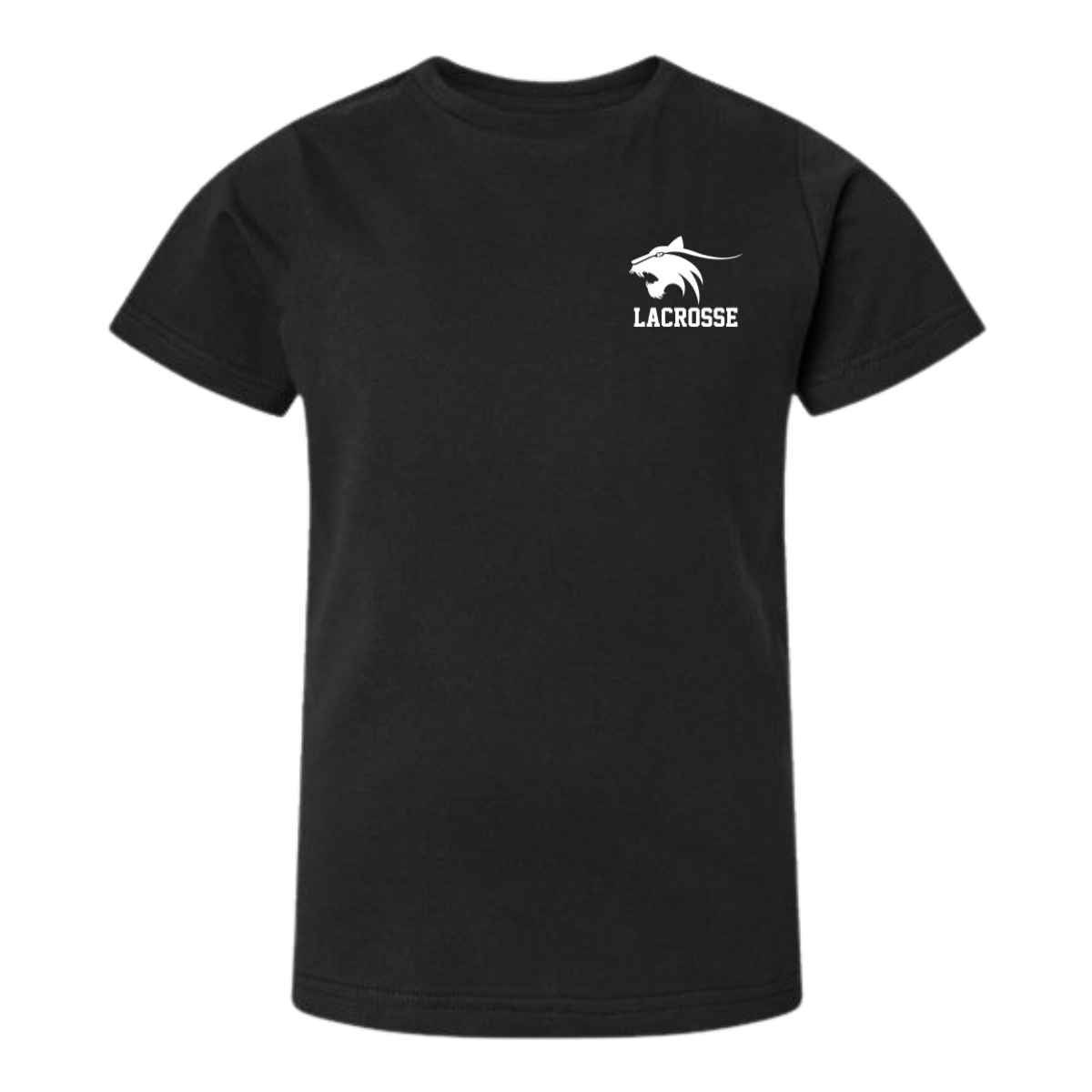 Youth Springdale Wildcats Lacrosse Soft Cotton T-Shirt