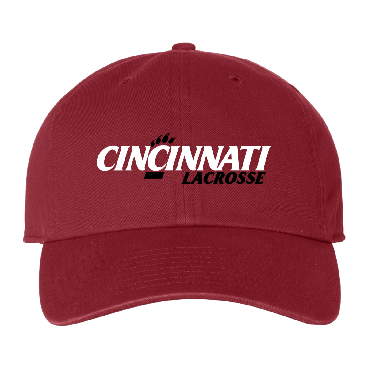 University of Cincinnati Men’s Lacrosse 47 Clean Up Cap