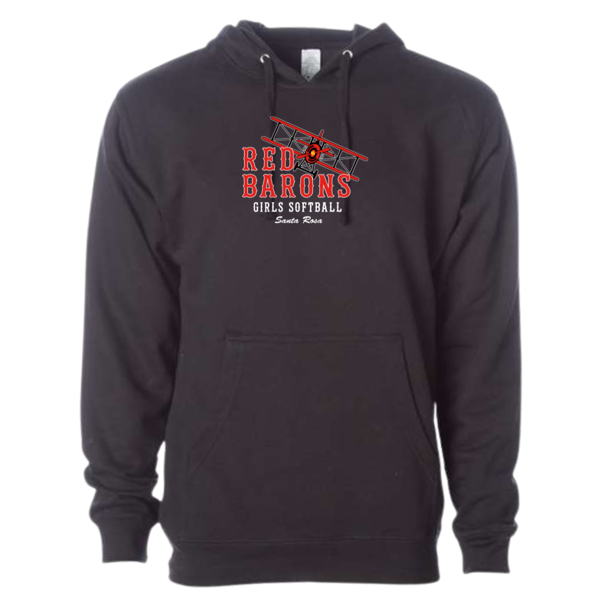 Adult Santa Rosa Red Barons ITC Midweight Hoodie