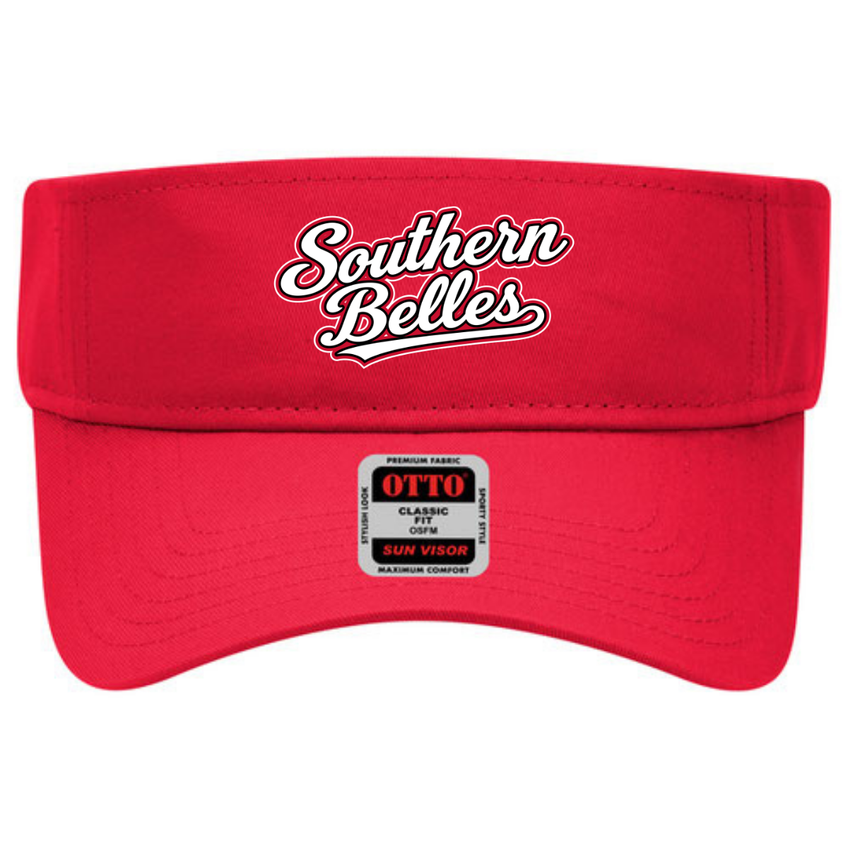 The Southern Belles Otto Cap Sun Visor