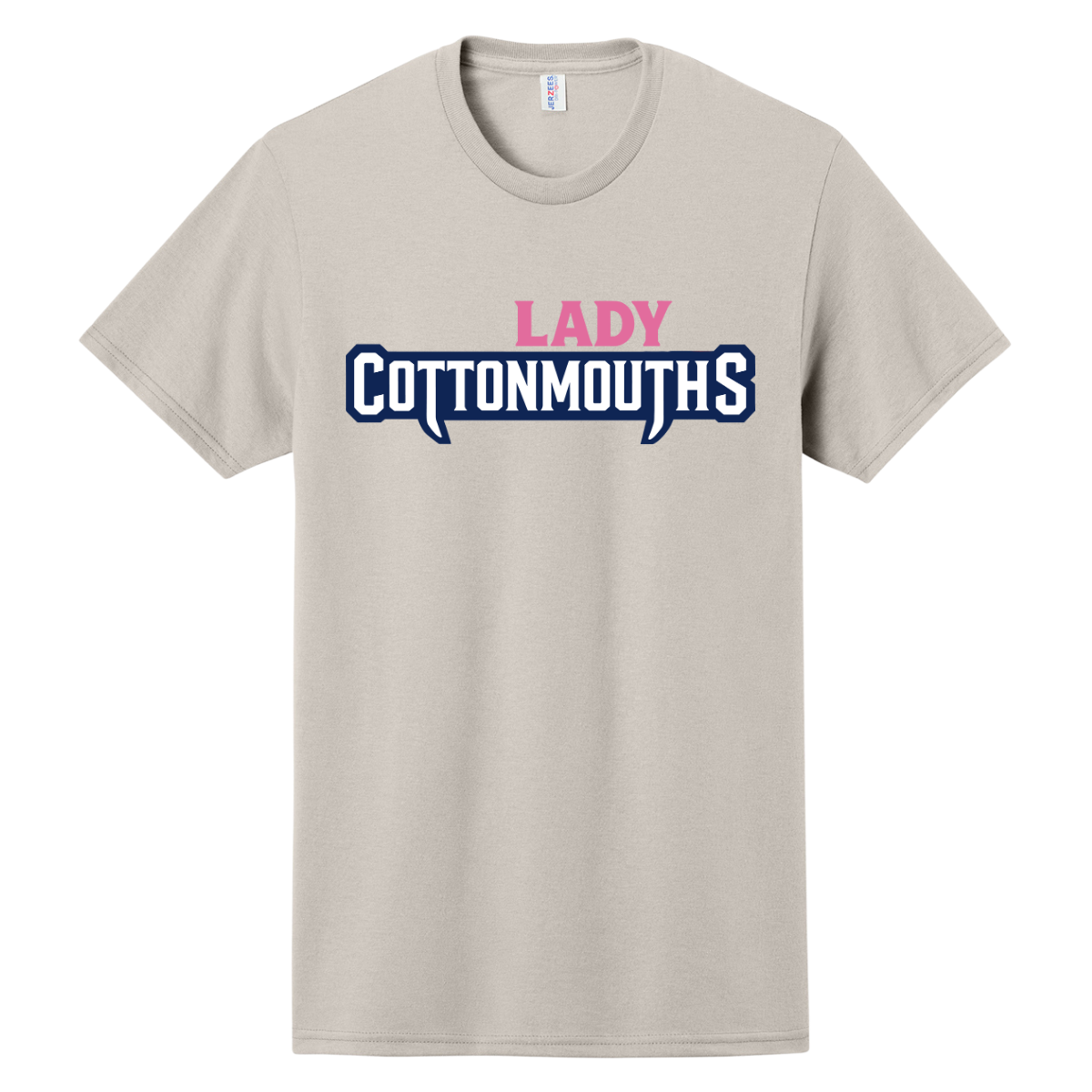 Adult Lady Cottonmouths Jerzees Dri-Power Blend T-Shirt