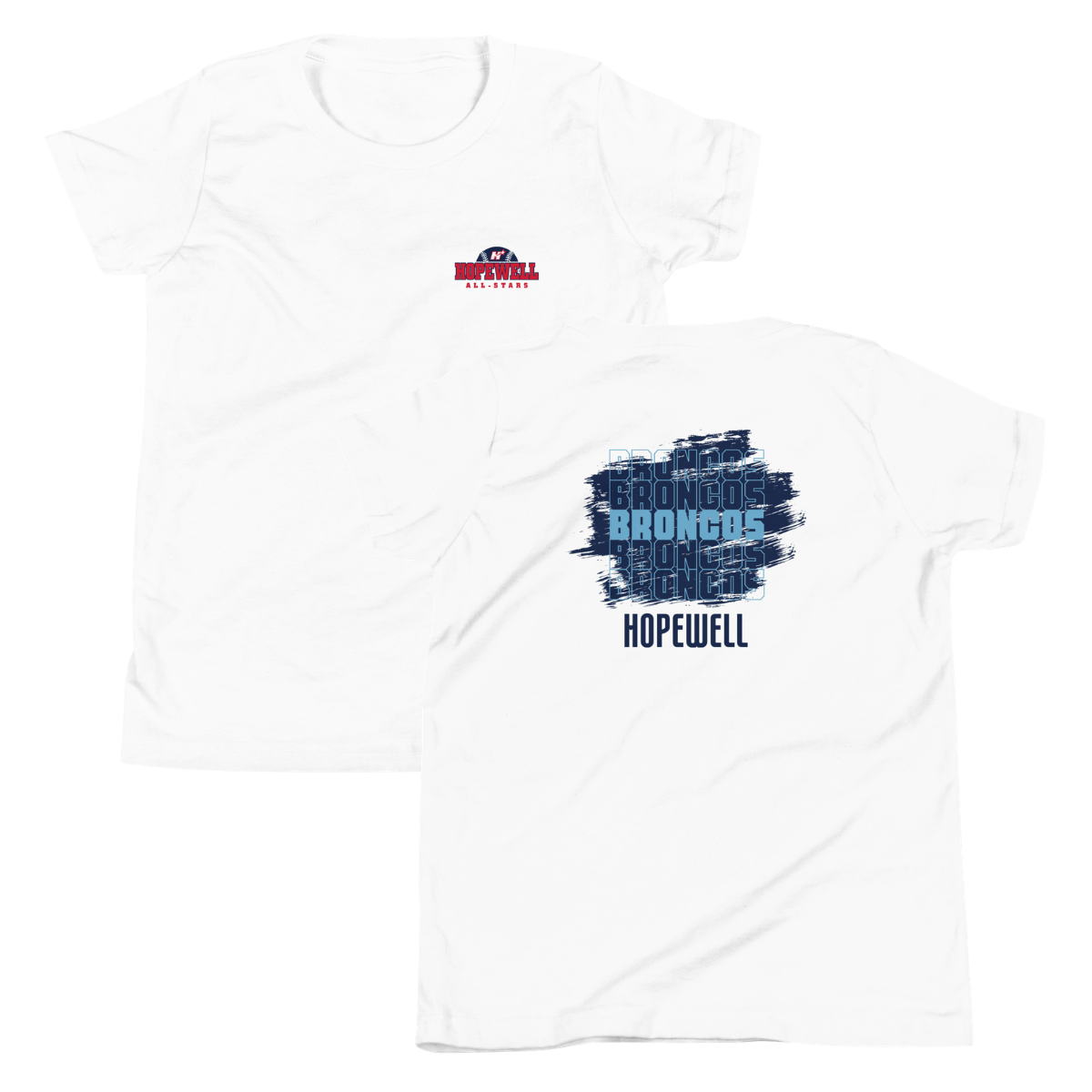Youth Hopewell All-Stars Bella + Canvas Staple Tee