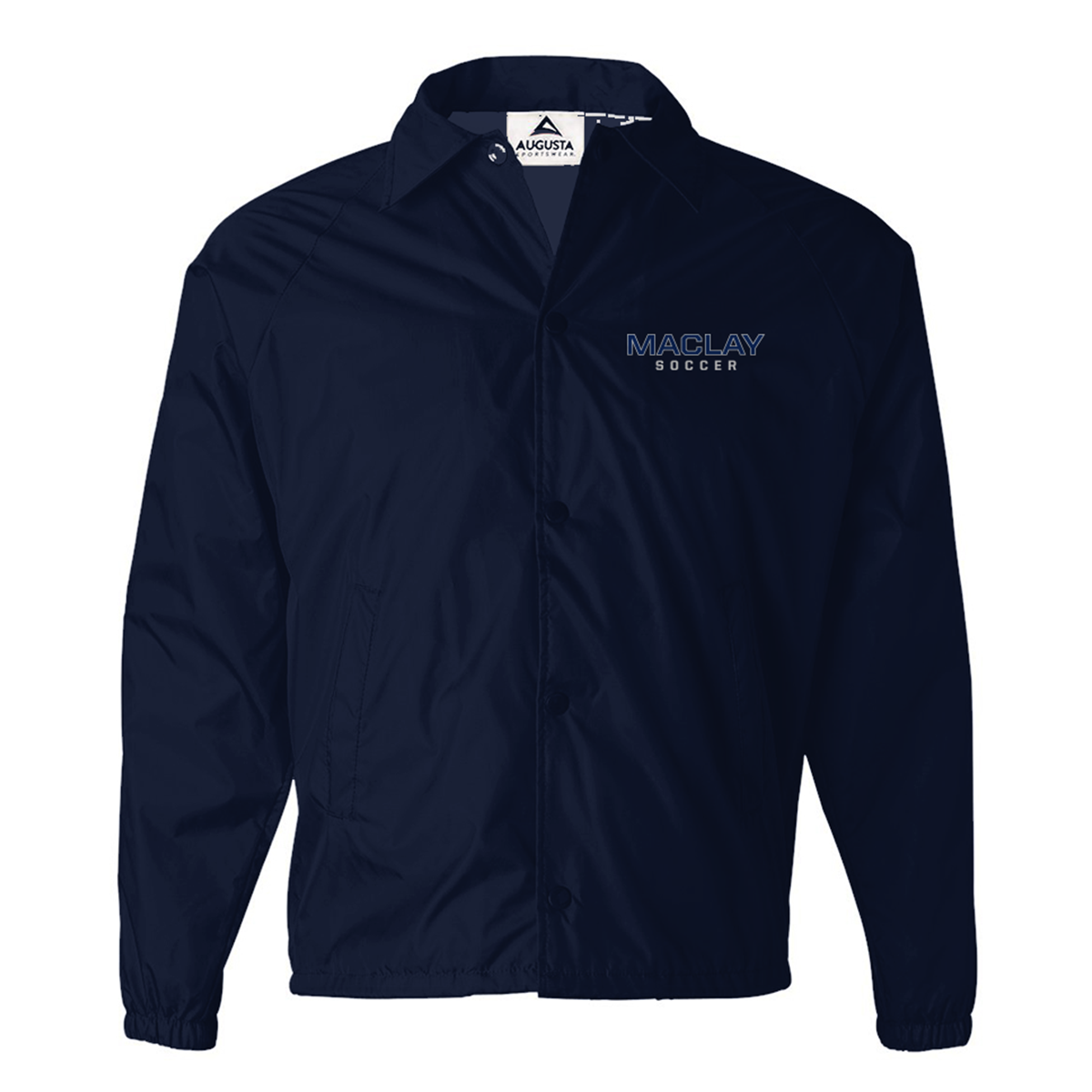 Adult Maclay Soccer Augusta Sportwear Coaches Jacket
