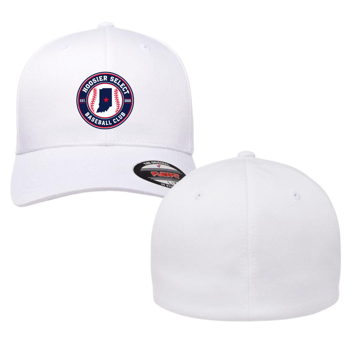 Hoosier Select Baseball Flexfit 6277 Fitted Hat