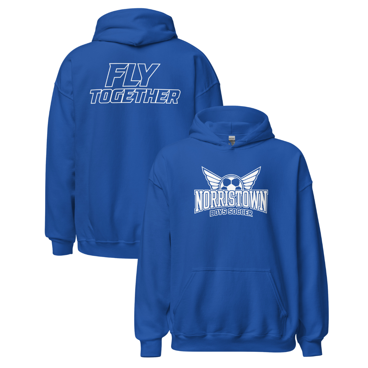 Adult Norristown Soccer Gildan Heavy Blend Hoodie