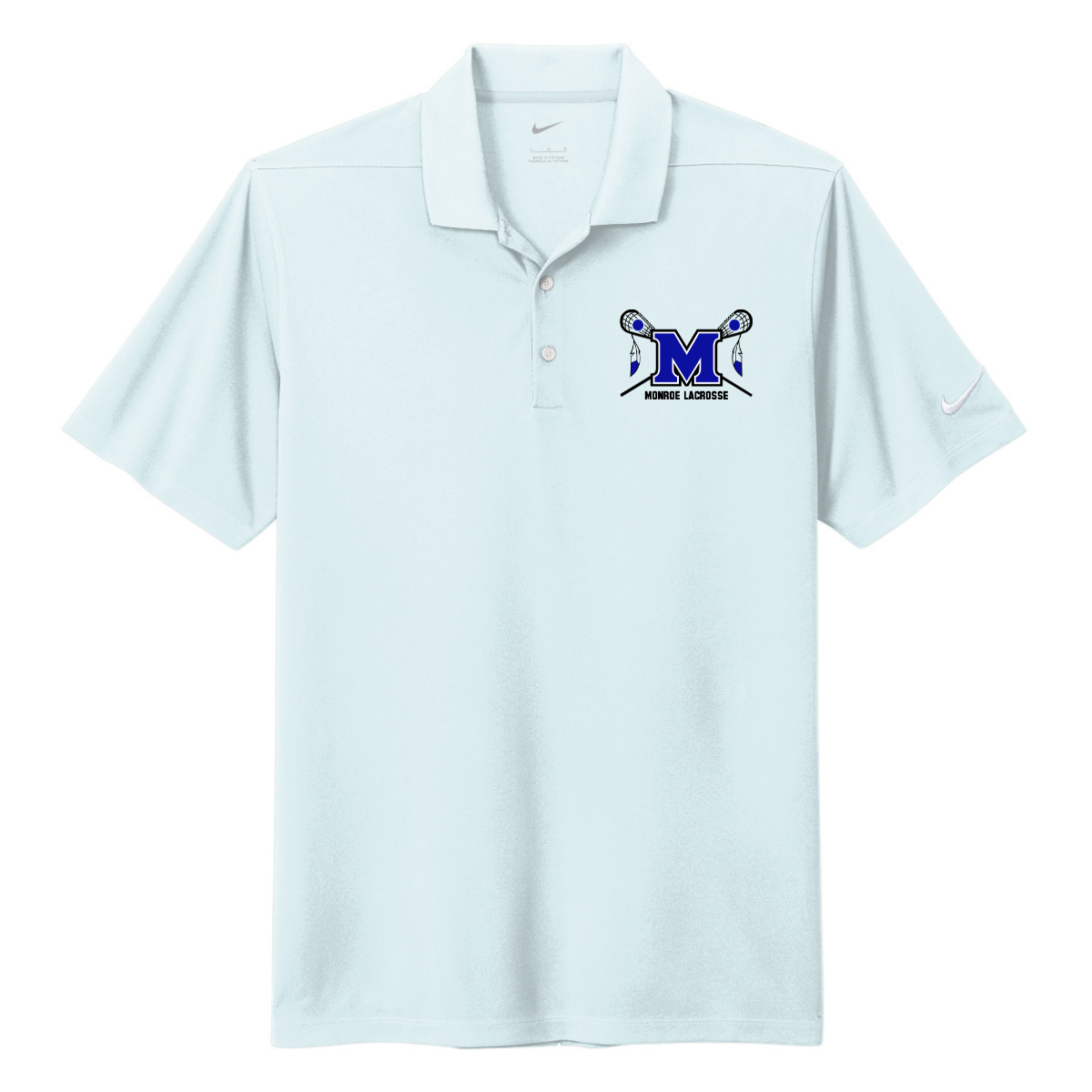 Adult Braves Nike Dri-FIT Micro Pique 2.0 Polo