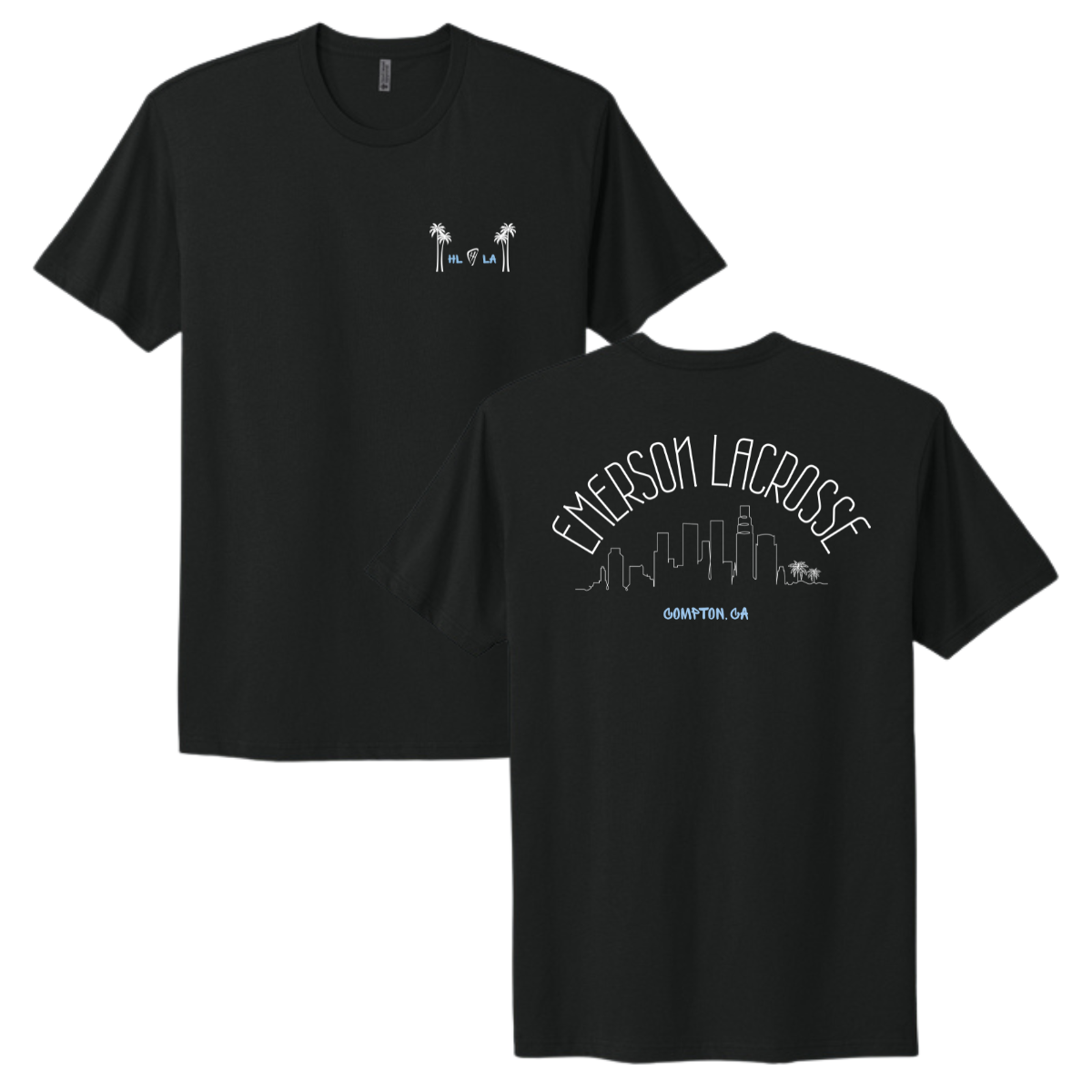 Adult Harlem Lacrosse Next Level Cotton T-Shirt