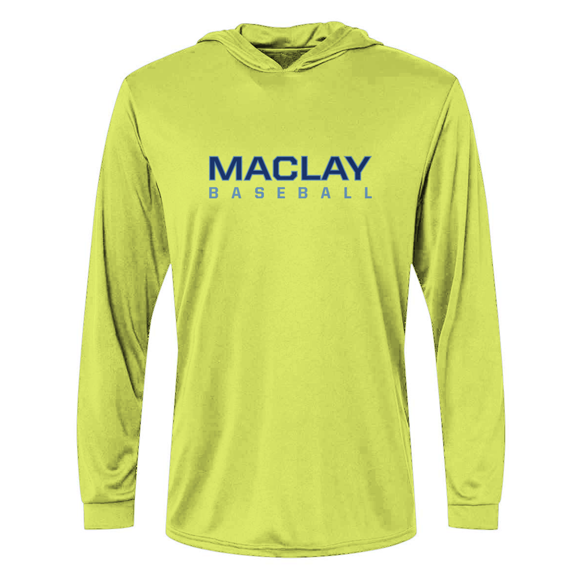 Adult Maclay Baseball Bahama Sun Hoodie