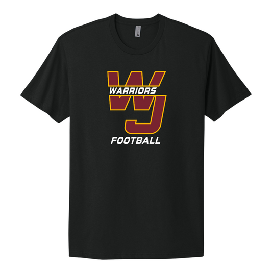 Adult Walsh Jesuit Football Next Level Cotton T-Shirt