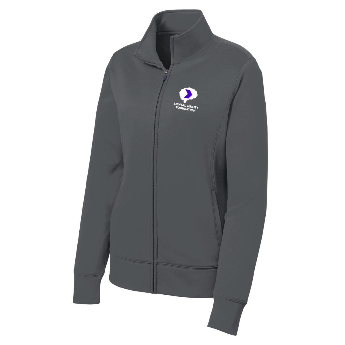Women's Mental Agility Sport-Tek Fleece Full-Zip Jacket