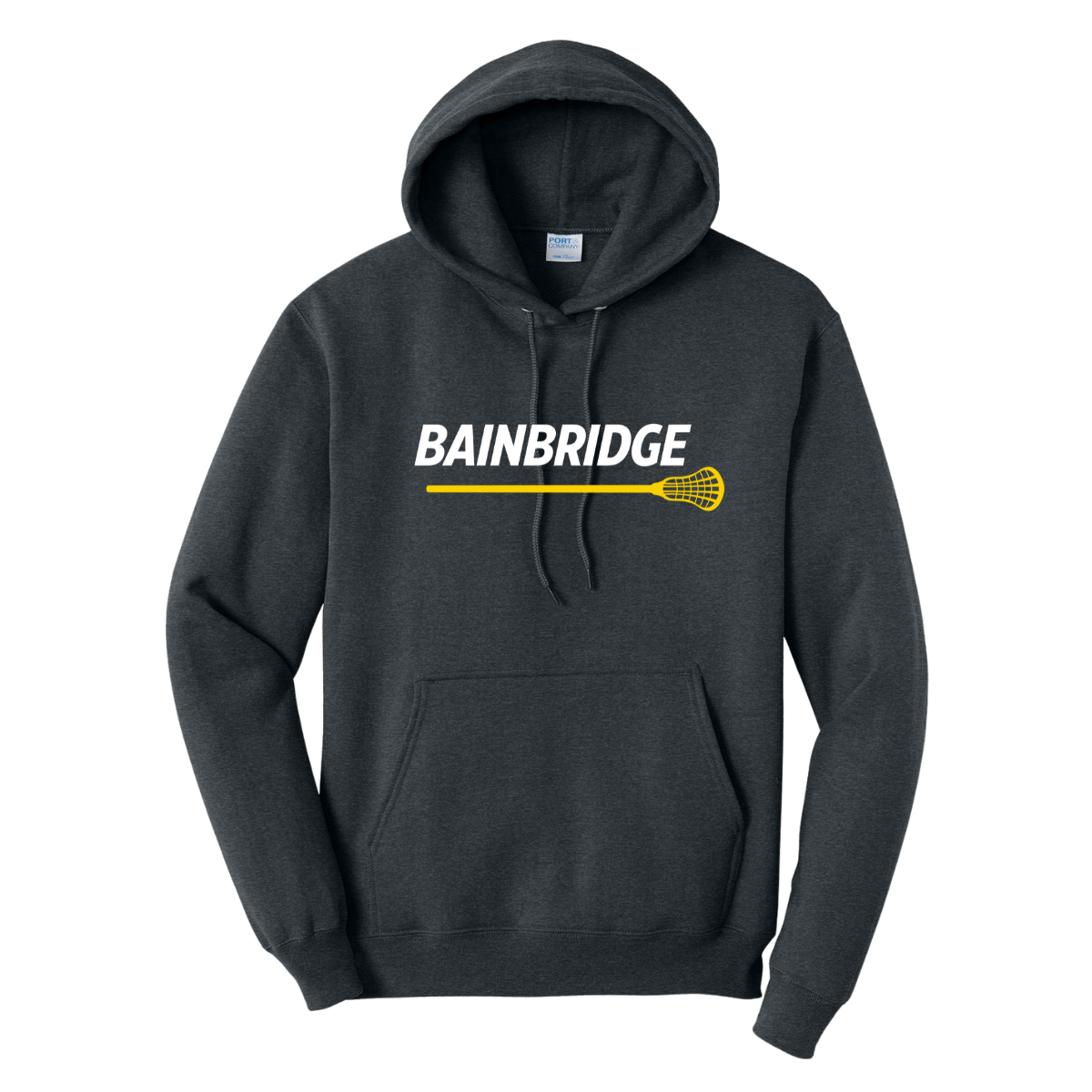 Adult Bainbridge Boys Lacrosse Port & Company Fleece Hoodie