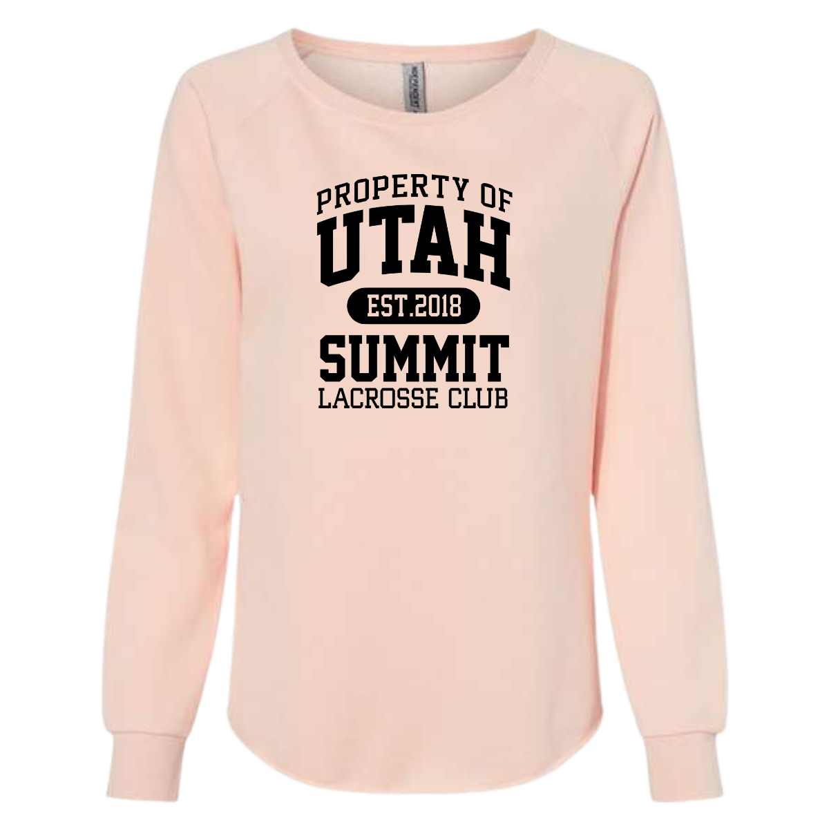 Women's Utah Summit LC Wash Crewneck SweatShirt