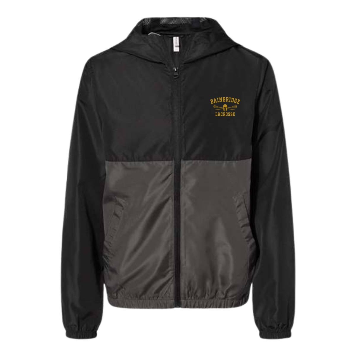 Youth Bainbridge Boys Lacrosse Lightweight Windbreaker Full-Zip Jacket