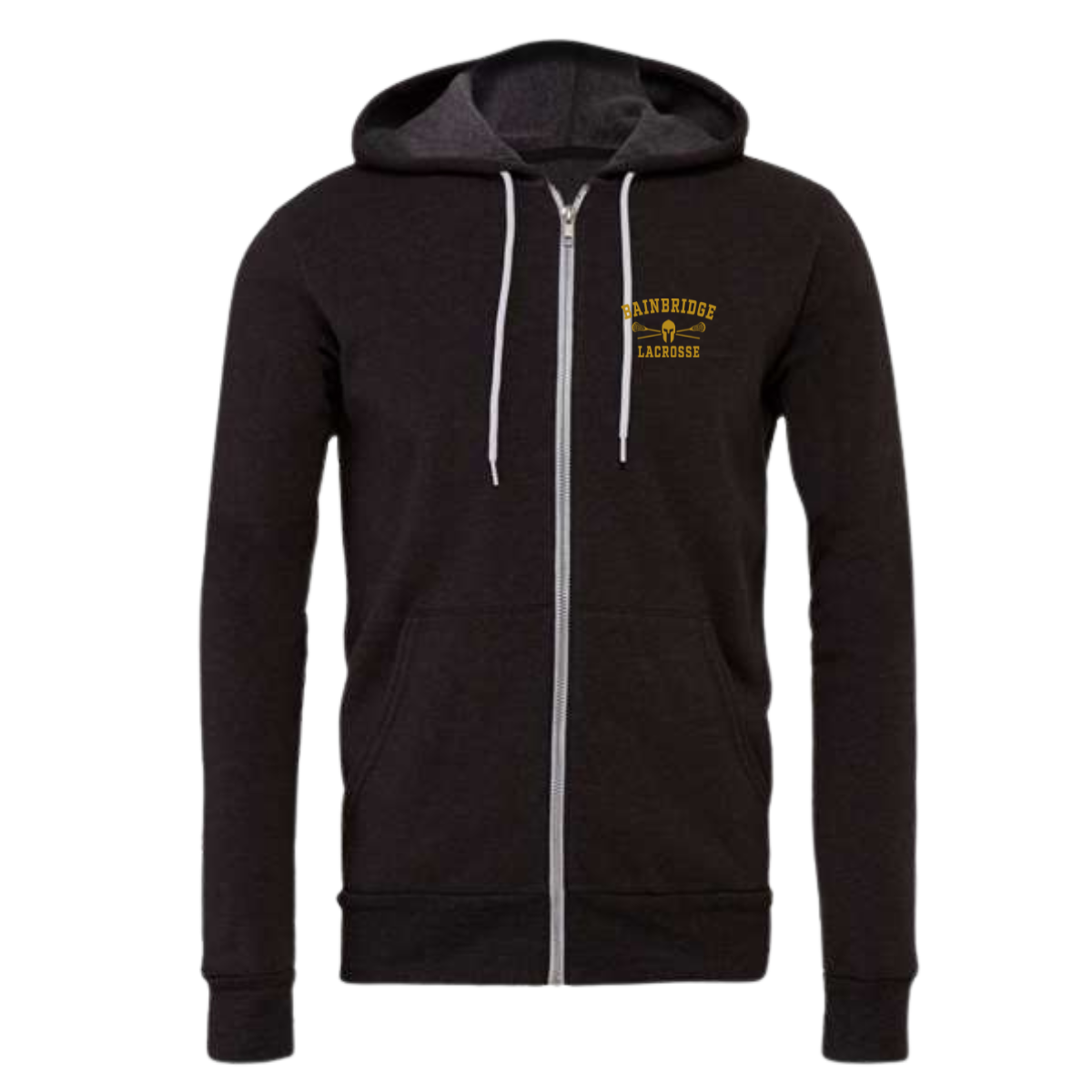 Adult Bainbridge Boys Lacrosse Zip Hoodie