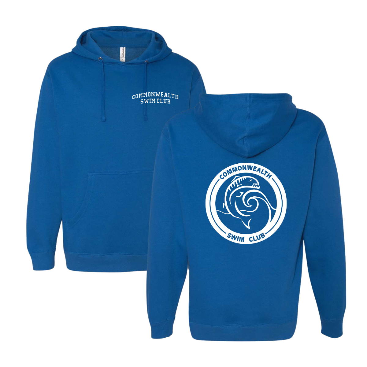 Adult Commonwealth Swim Club ITC Fleece Zip Up Hoodie