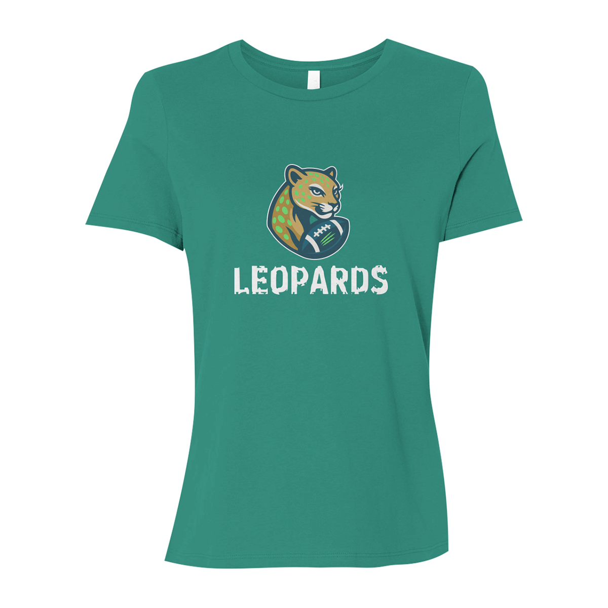 Women’s Leopards Bella + Canvas Relaxed Jersey T-Shirt