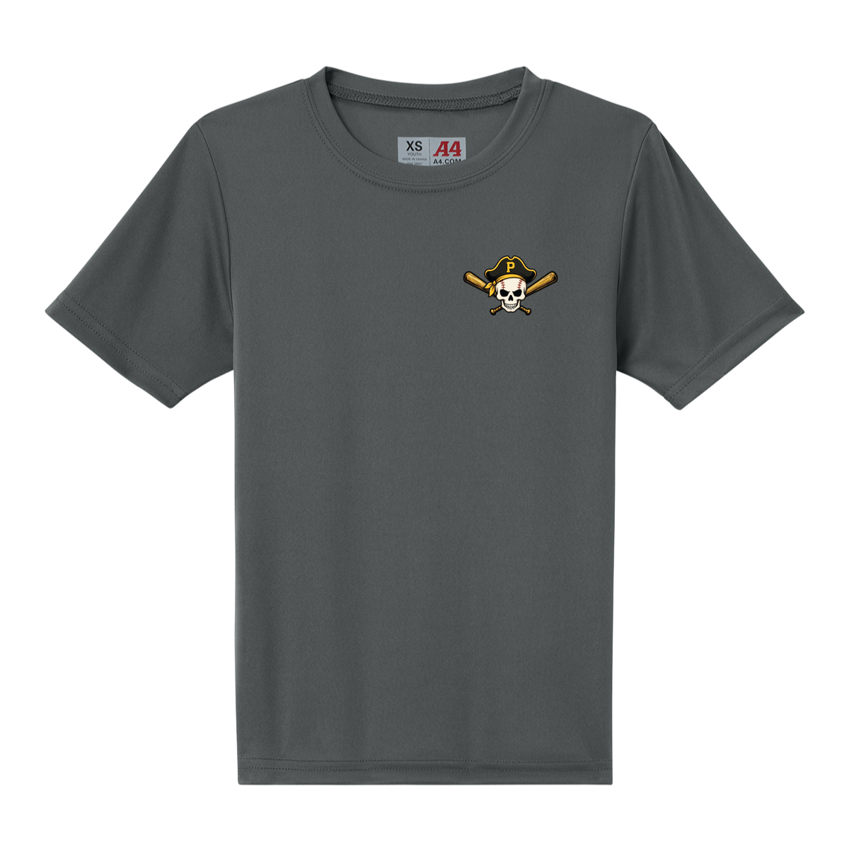 Youth Pirates A4 Performance T-Shirt