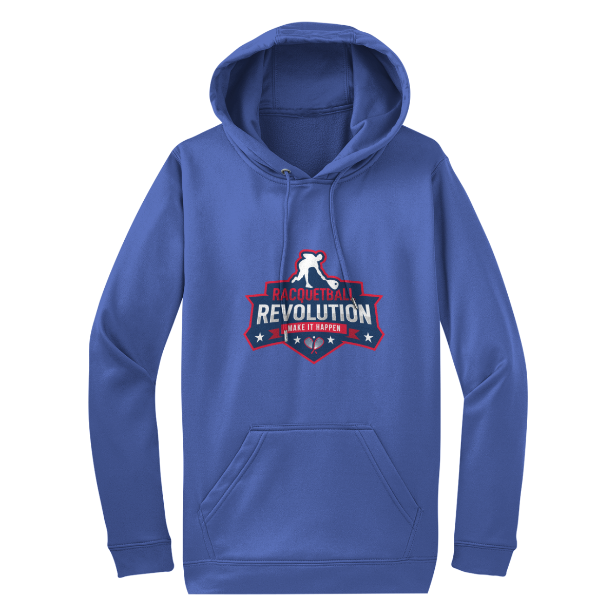 Adult Racquetball Revolution Sports Sport-Tek Sport-Wick Fleece Hoodie