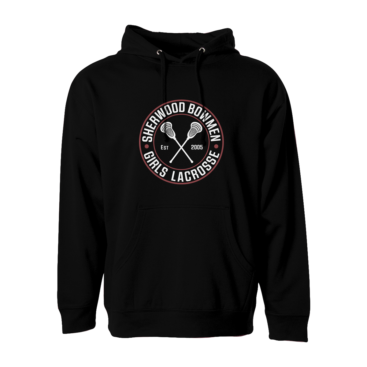 Adult Sherwood HS Lacrosse ITC Midweight Hoodie