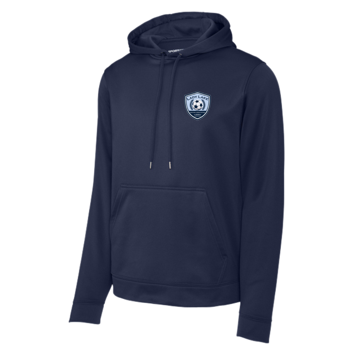 Adult Lady Lake Soccer Association Sport-Tek Sport-Wick Fleece Hoodie