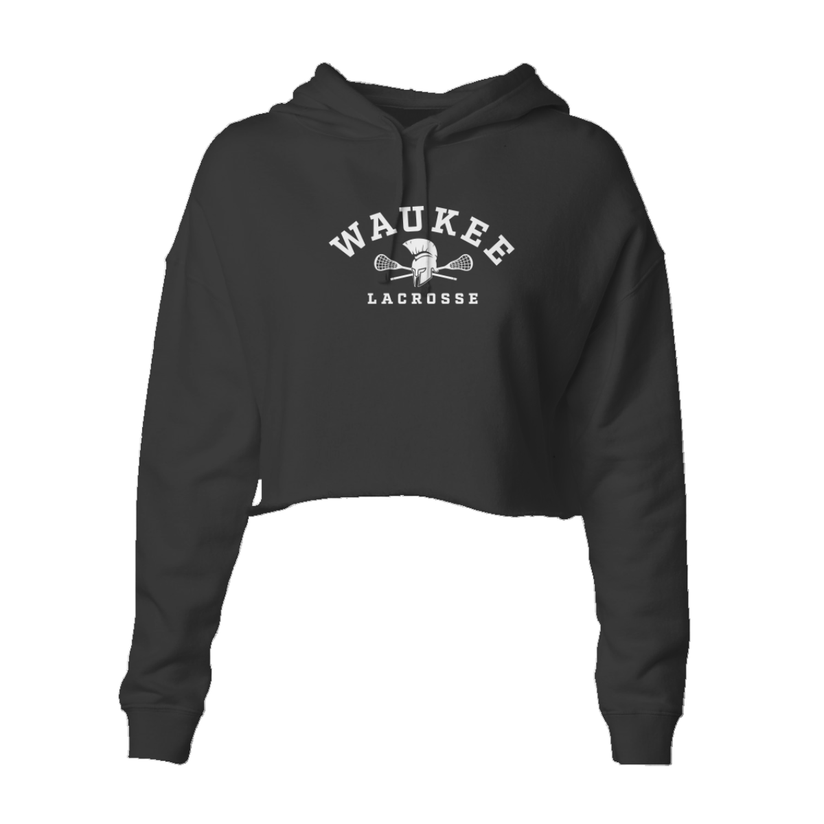 Women's Waukee Lacrosse Lightweight Crop Hoodie
