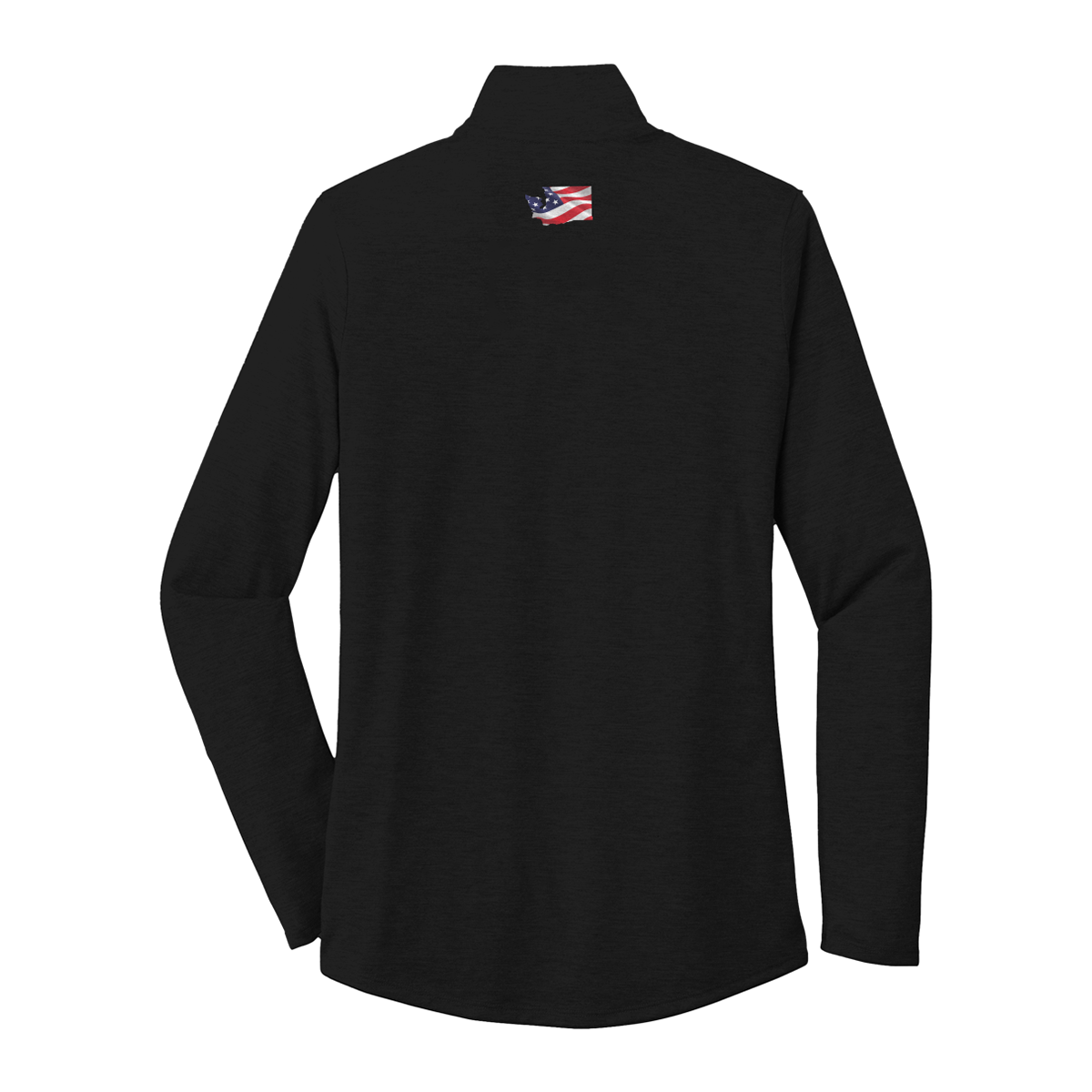 Womens Slaughter County Yetis Lacrosse PosiCharge Tri Blend Wicking 1/4 Zip