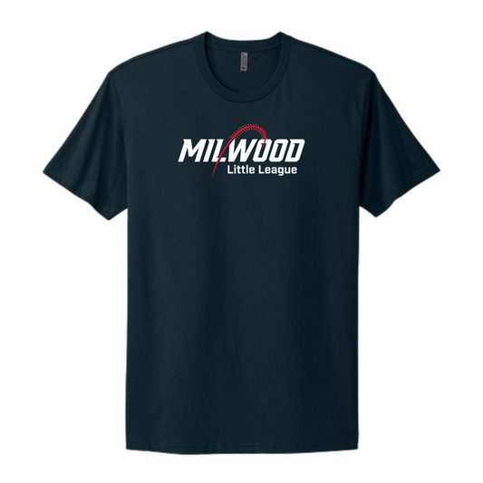 Adult Milwood Little League Next Level Cotton T-Shirt