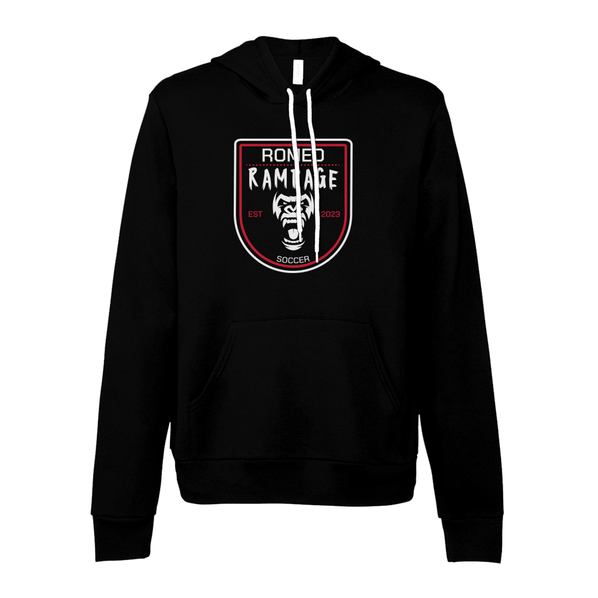 Women's Romeo Rampage Swag Bella + Canvas Sponge Fleece Pullover Hoodie