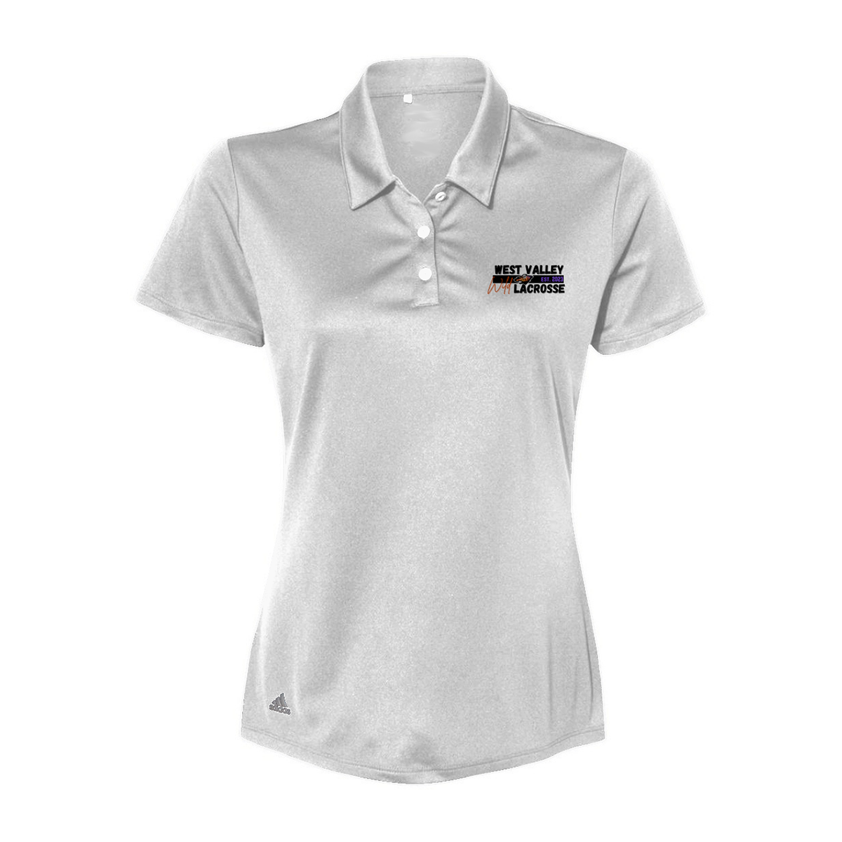Womens WVW Lacrosse Adidas Performance Polo