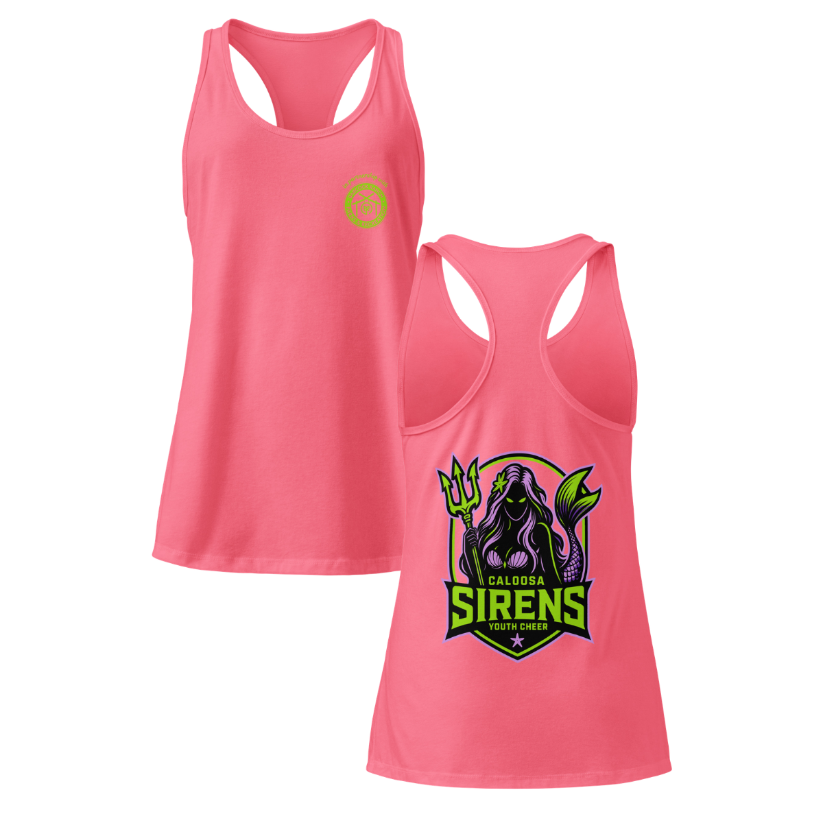 Women's Caloosa Sirens Next Level Racerback Tank Top