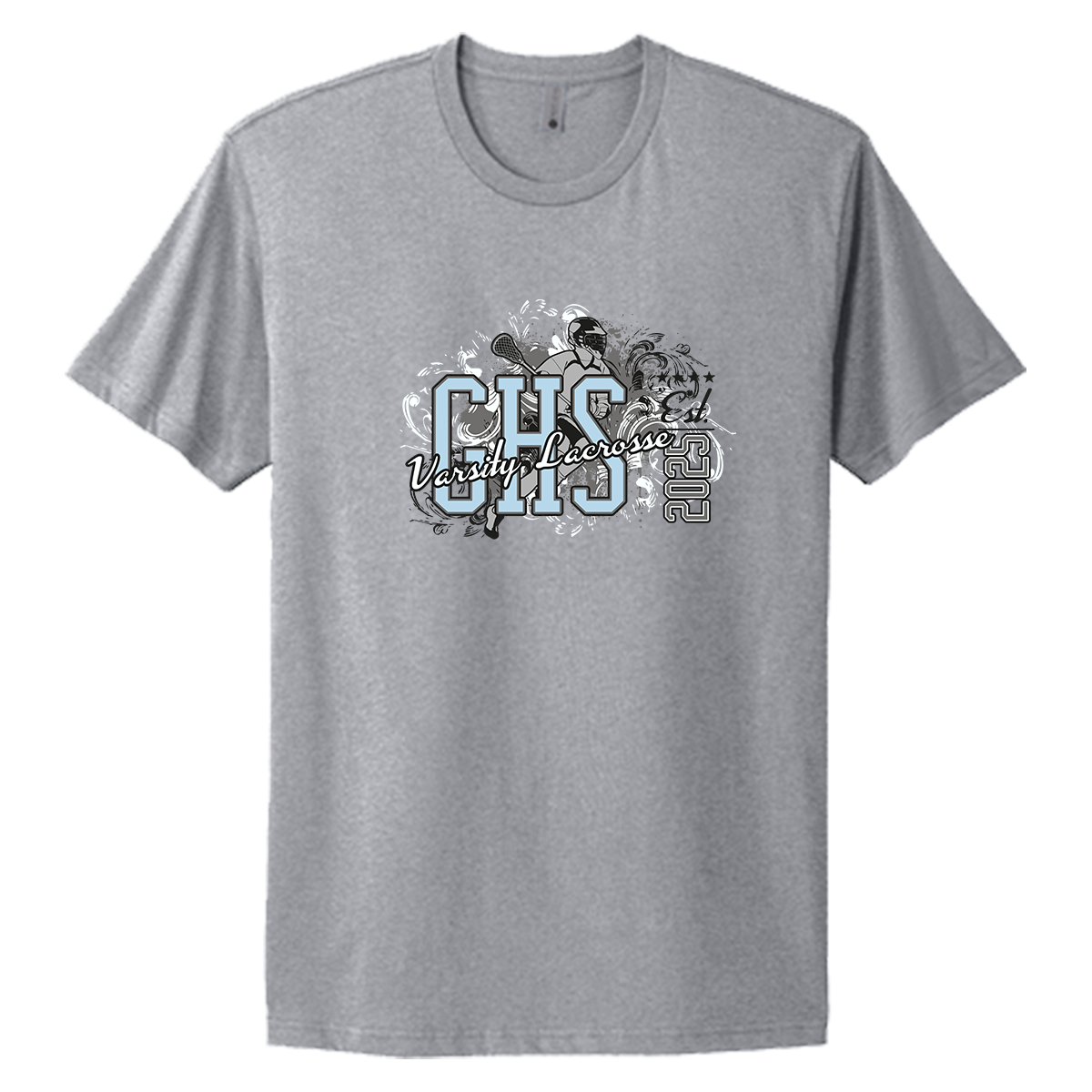 Adult Gibbs Lacrosse Next Level Cotton T-Shirt