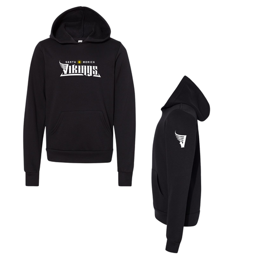 Youth Santa Monica Vikings Bella + Canvas Pullover Hoodie