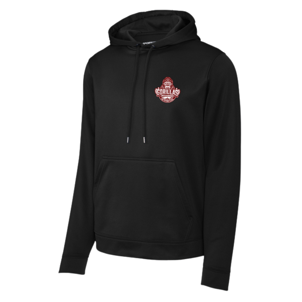 Adult Accurso Gorillas Sport-Tek Sport-Wick Fleece Hoodie