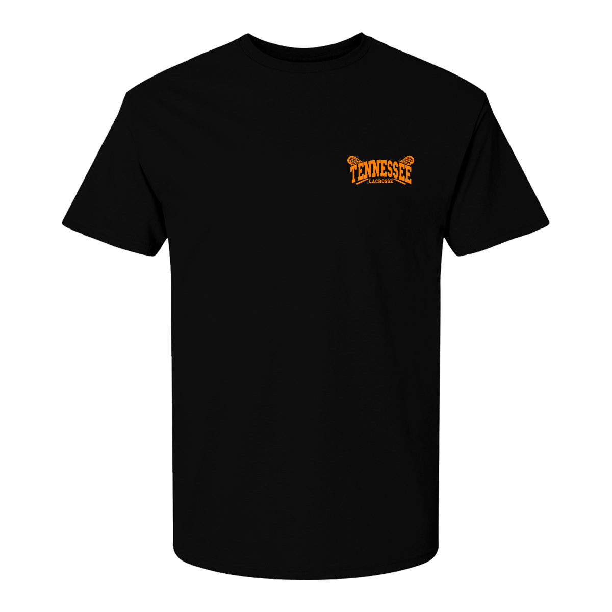 Adult Tennessee Lacrosse Fruit of the Loom HD Cotton T-Shirt