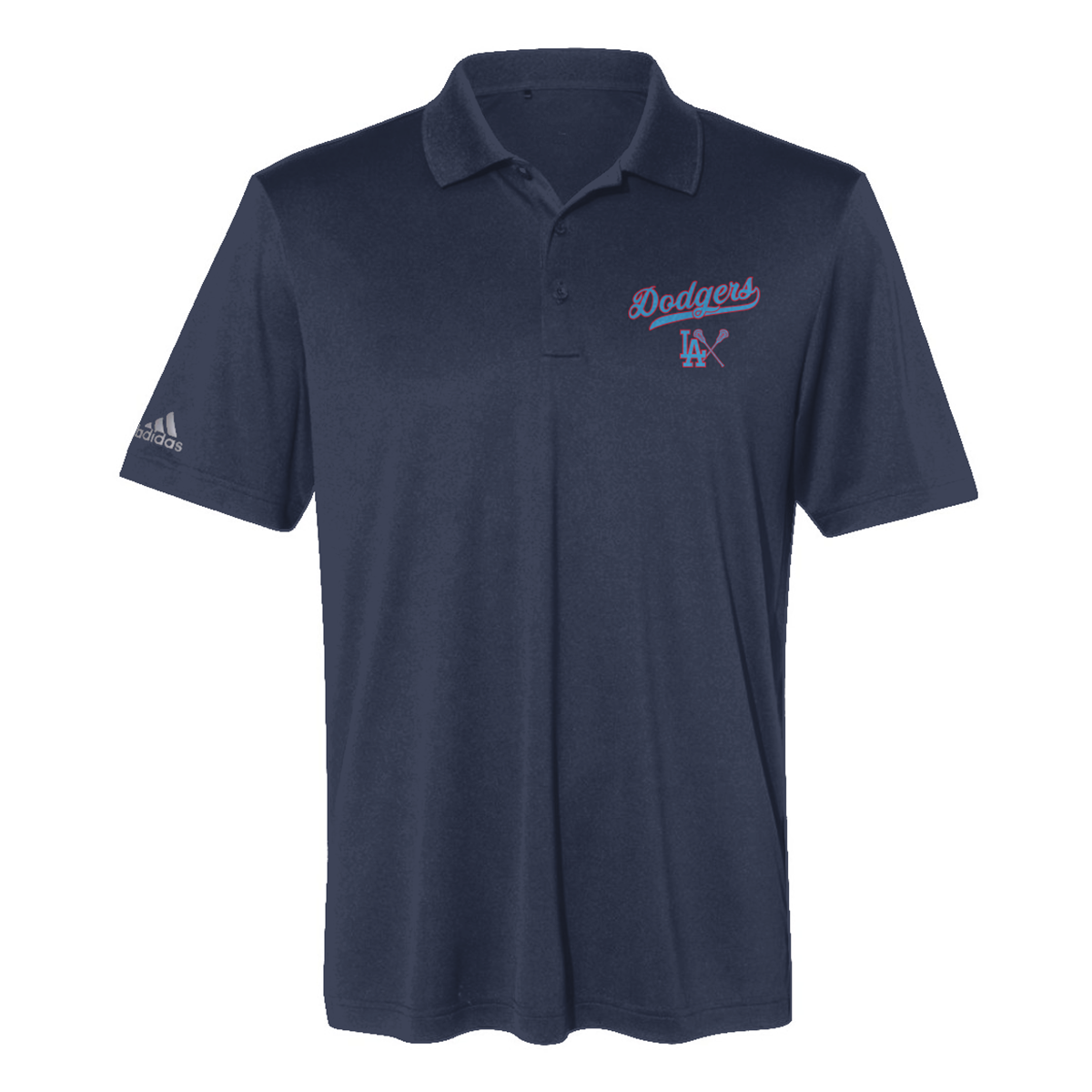 Adult Dodgers Adidas Performance Polo