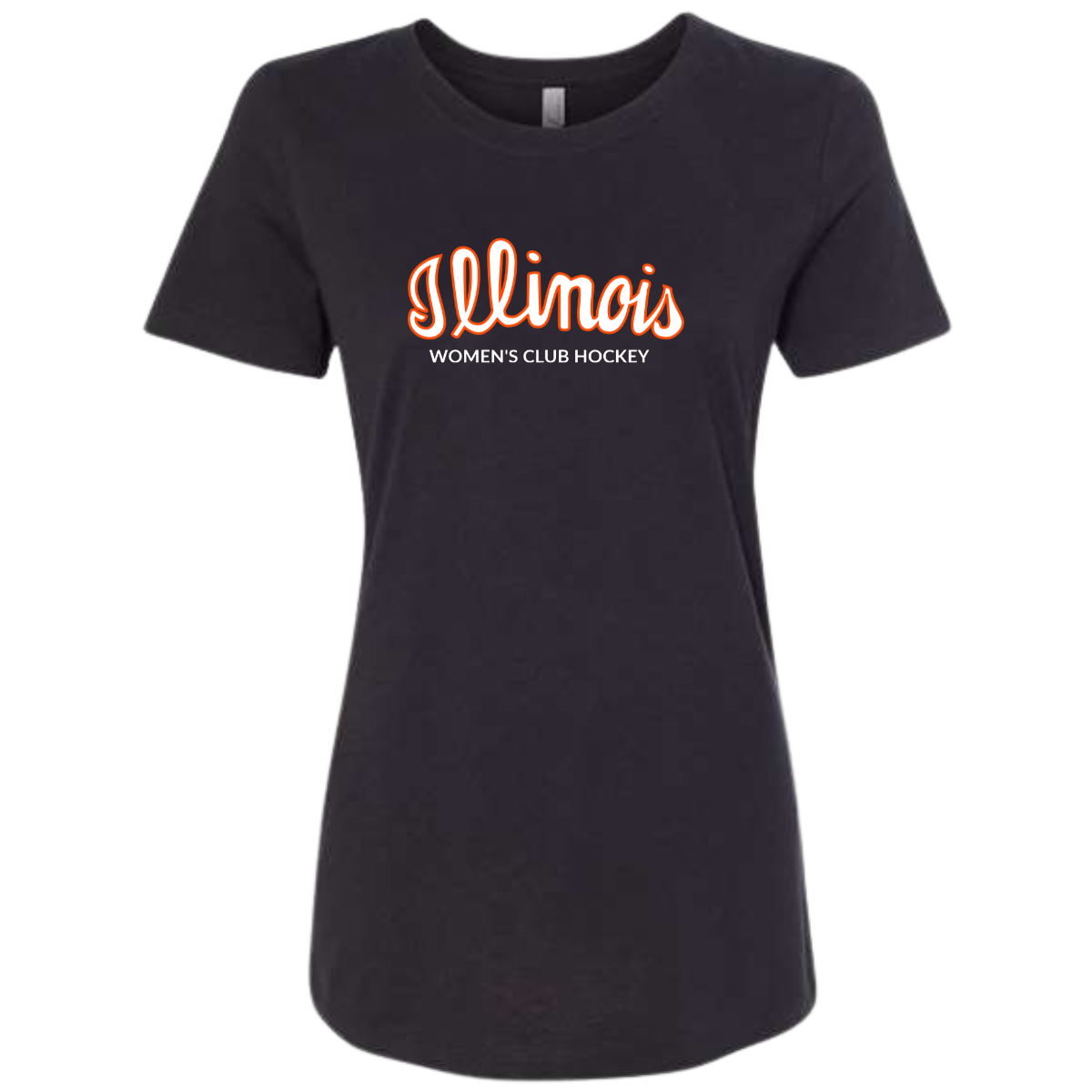 Women's Illinois Hockey Next Level Ideal T-Shirt