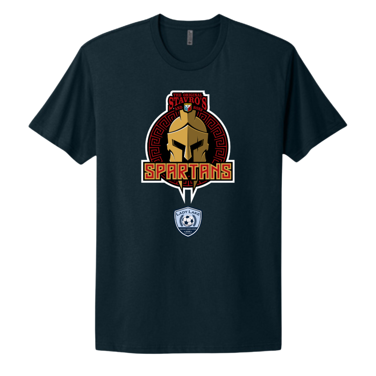 Adult Spartans Next Level Cotton T-Shirt
