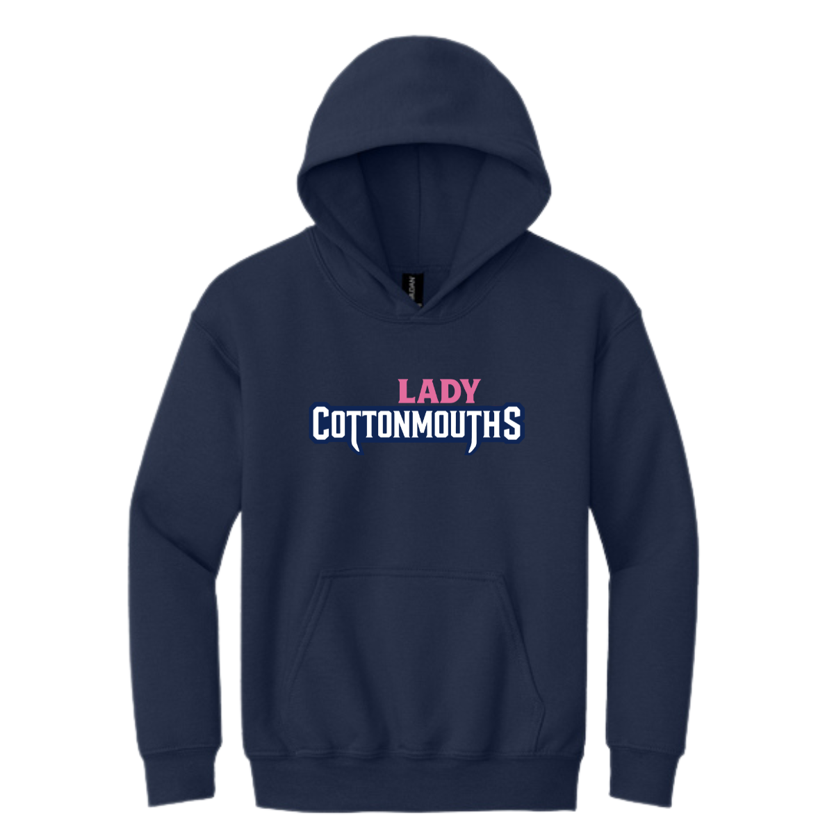 Youth Lady Cottonmouths 12U Gildan Hoodie