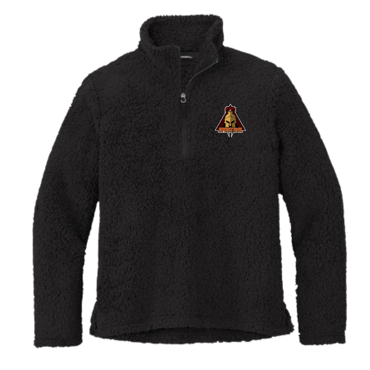 Adult Spartans Port Authority Sherpa 1/4 Zip Fleece