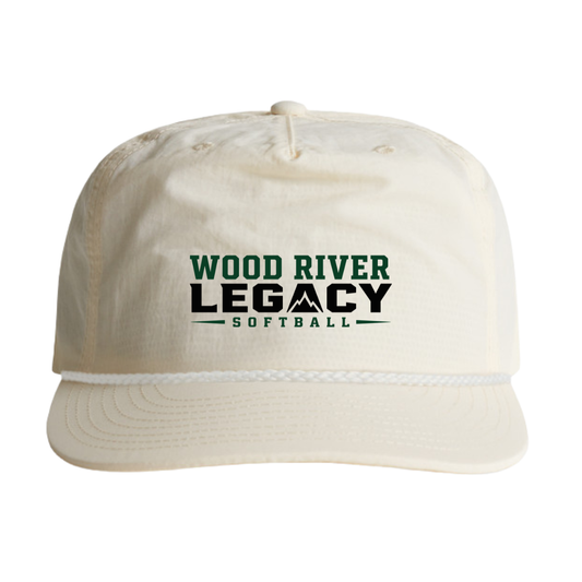 Wood River Legacy Softball AS Colour Surf Rope Cap