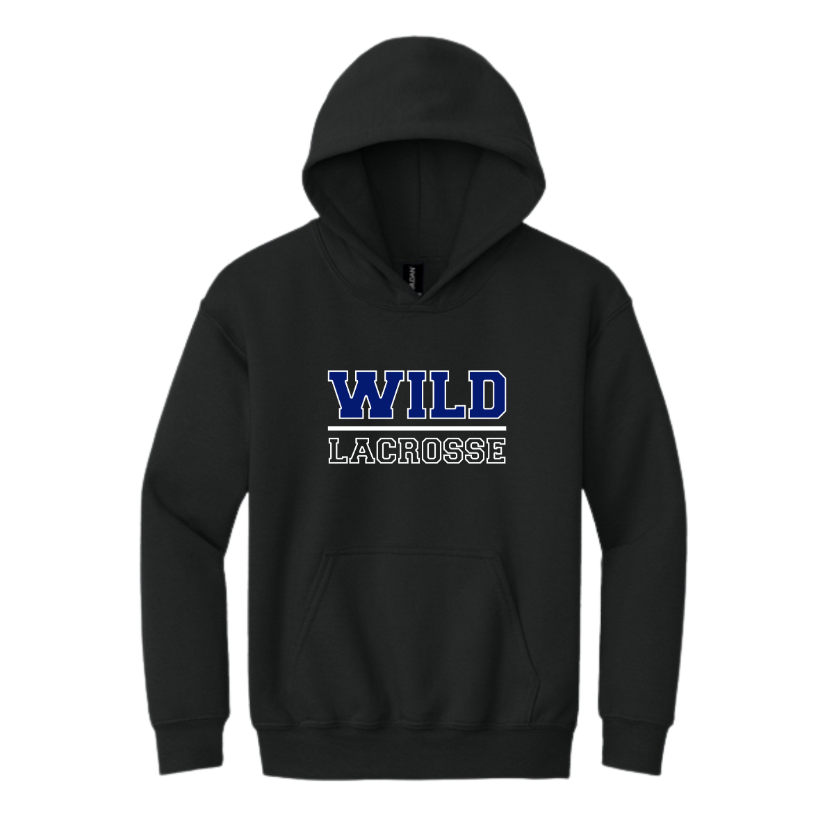Youth Missoula Wild Lacrosse Gildan Hoodie