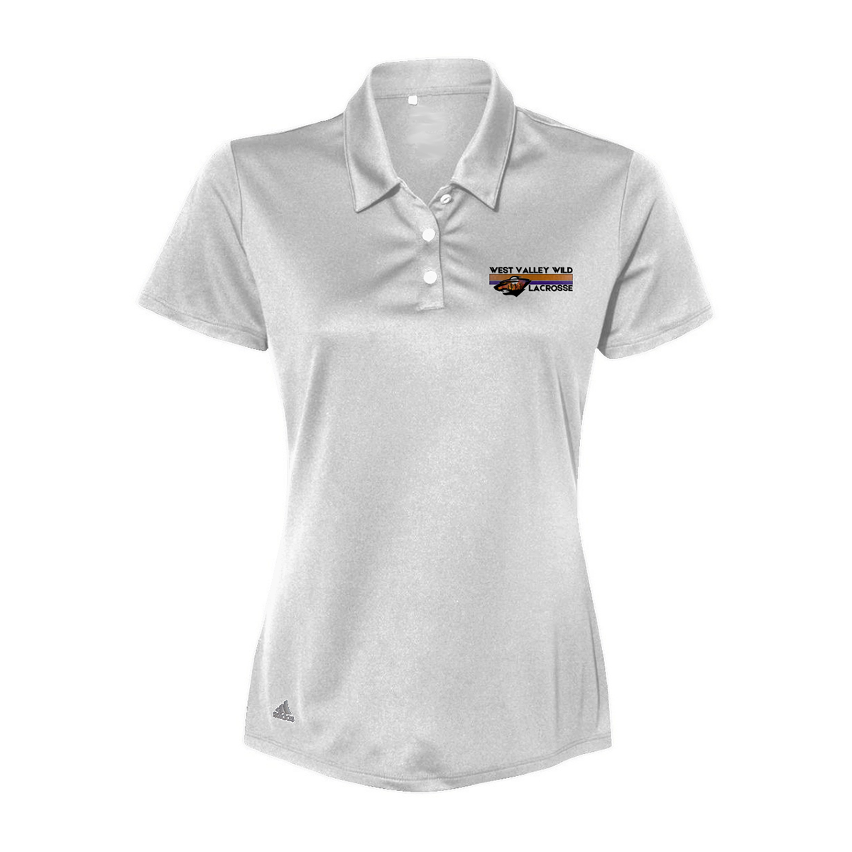Womens WVW Lacrosse Adidas Performance Polo