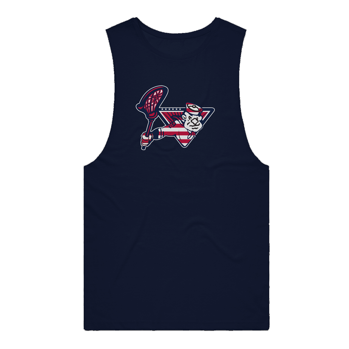Adult Sailors Lax Athlete Tank Top