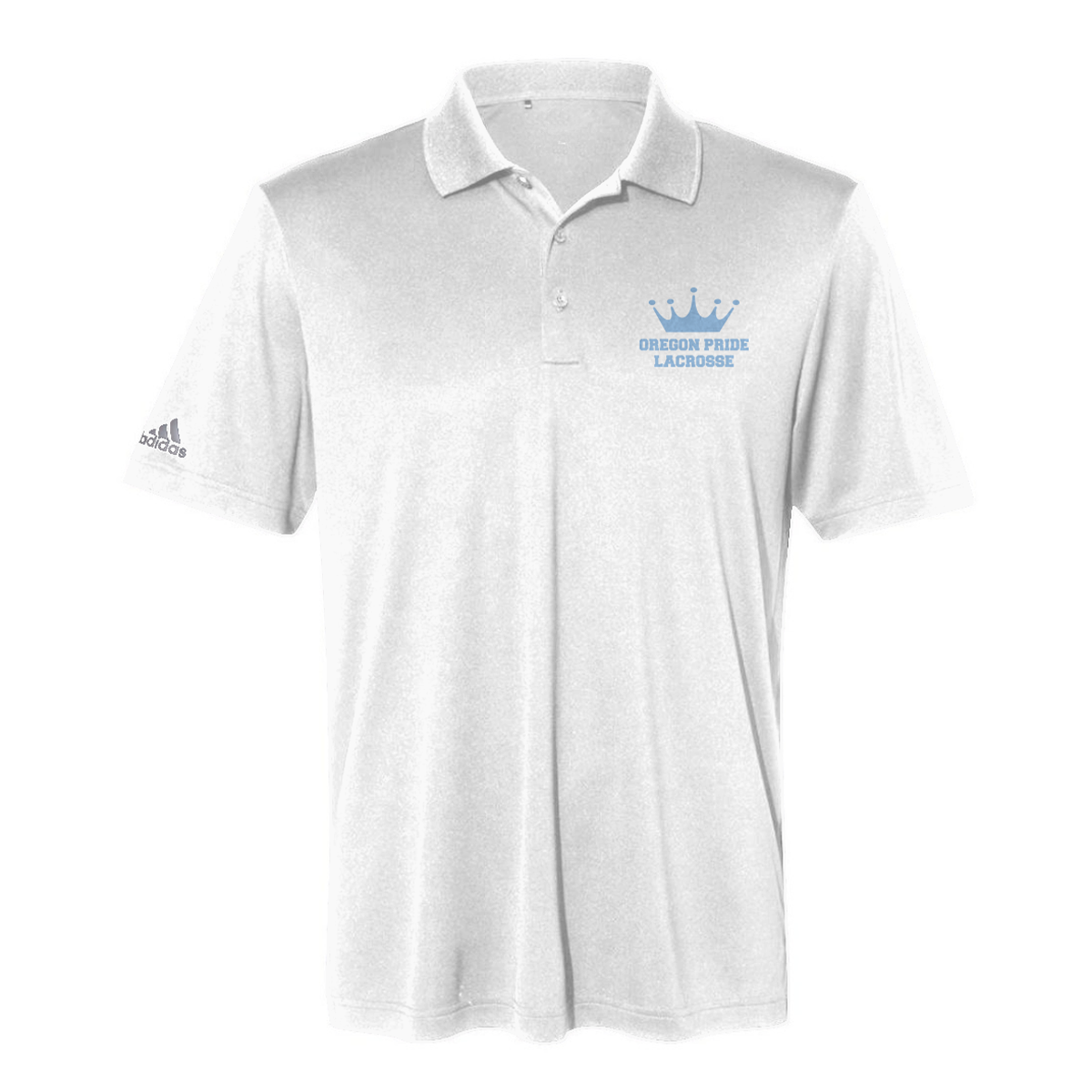 Adult Oregon Pride Lacrosse Adidas Performance Polo