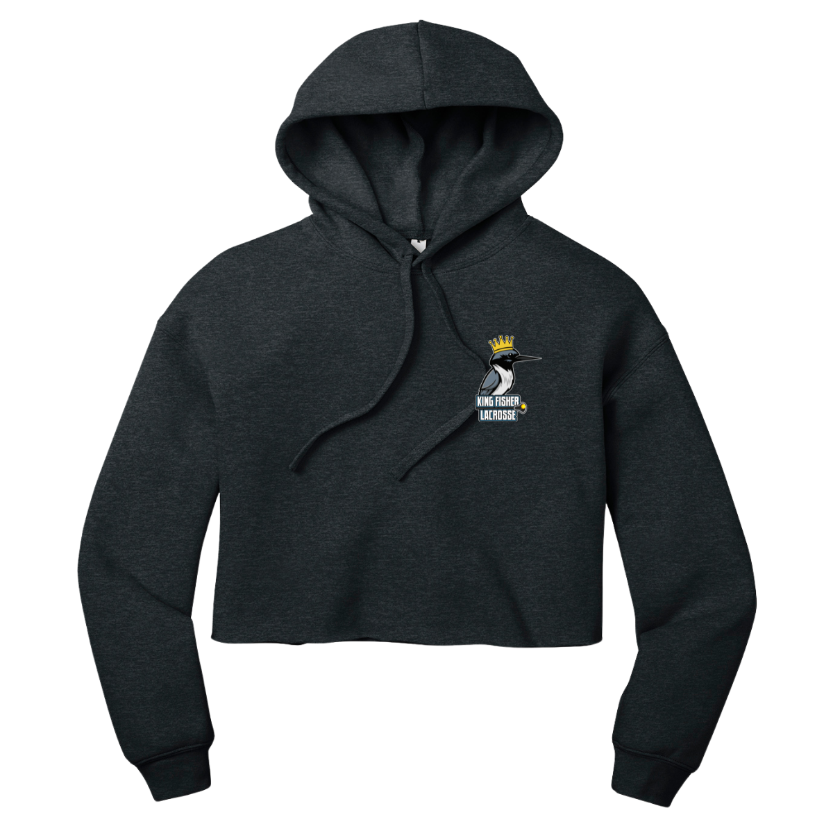 Women's Kingfisher Bella + Canvas Cropped Hoodie