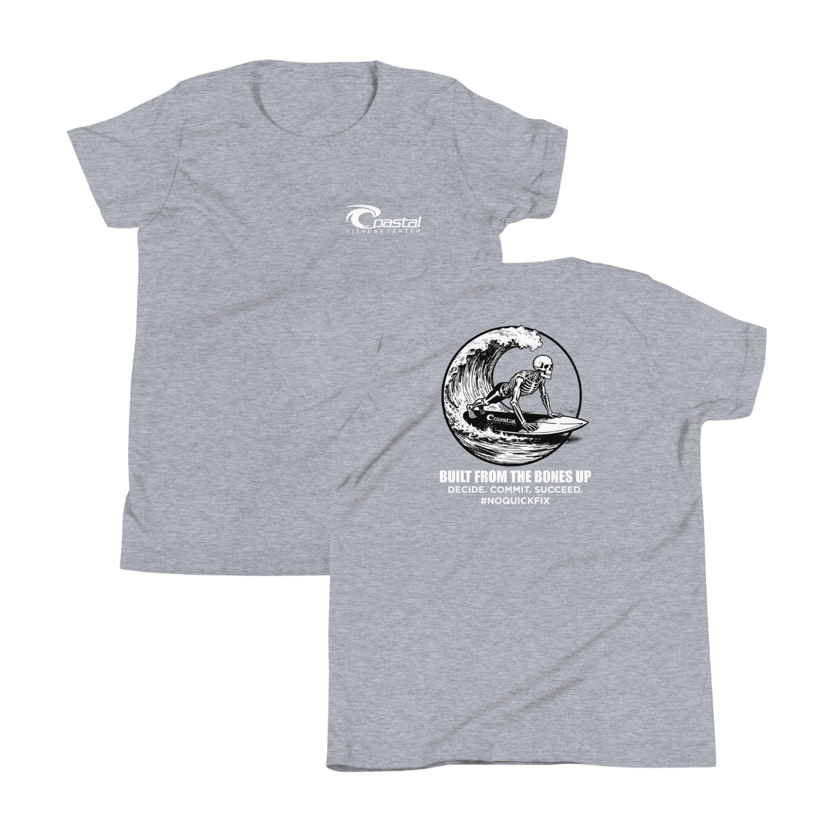 Youth Coastal Fitness Center Bella + Canvas Short Sleeve T-Shirt