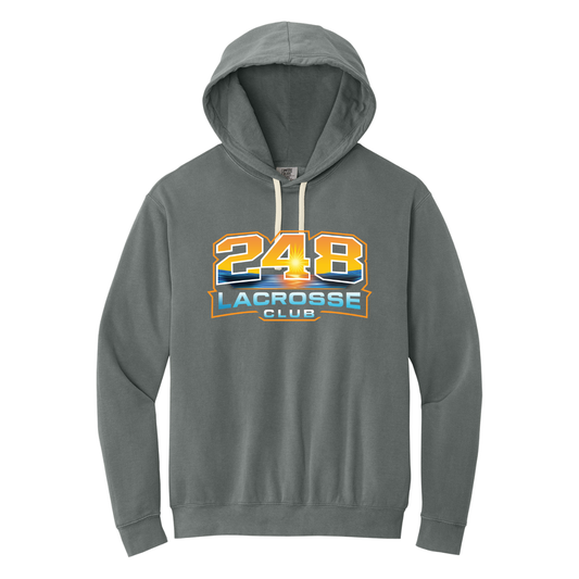 Adult 248 Lacrosse Comfort Colors Lightweight Hoodie