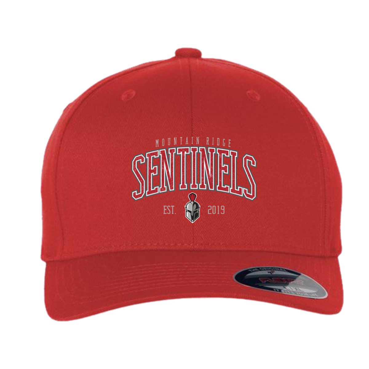 Mountain Ridge Sentinels Lacrosse Flexfit Fitted Baseball Hat