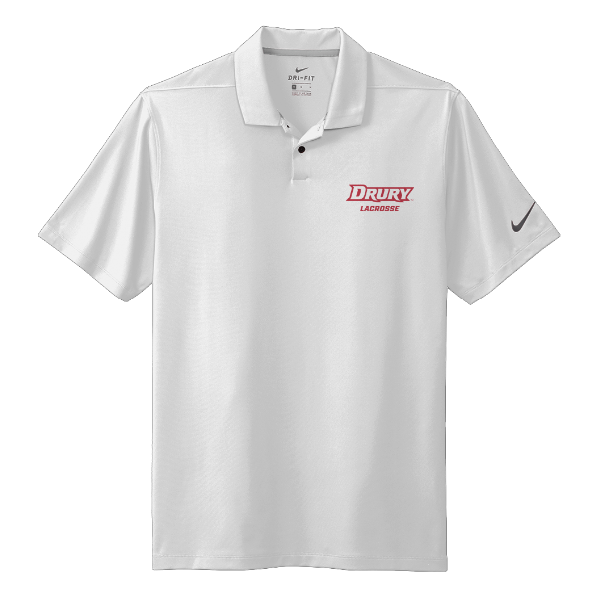 Adult Drury Lacrosse Nike Dri-Fit Vapor Polo